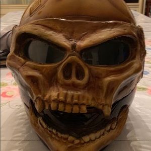 Custom Icon Size Large helmet brand new never worn